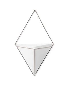 Umbra - Trigg Wall Display - Black Brass - Large